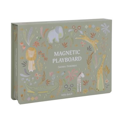 Little Dutch Magnetisch Speelbord - Safari Friends