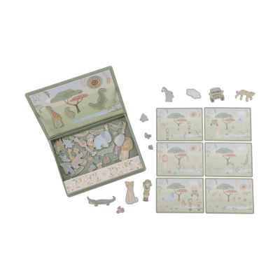 Little Dutch Magnetisch Speelbord - Safari Friends