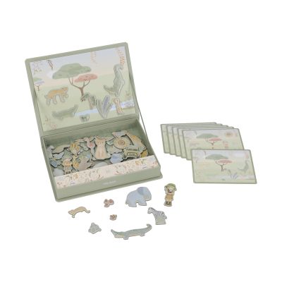 Little Dutch Magnetisch Speelbord - Safari Friends