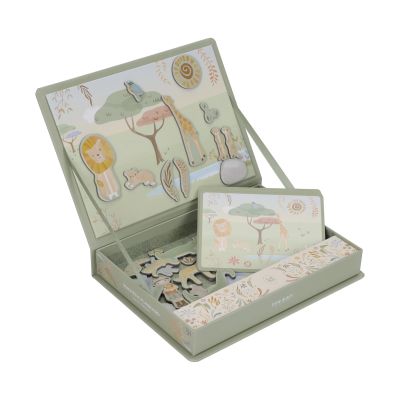 Little Dutch Magnetisch Speelbord - Safari Friends