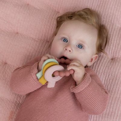 Little Dutch Sleutelbos Bijtspeeltje - Roze Little Dutch Sleutelbos Bijtspeeltje - Roze