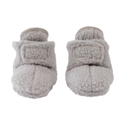 Lodger Slofjes - 6-12 Mnd - Teddy Fleece - Storm Lodger Slofjes - 6-12 Mnd - Teddy Fleece - Storm