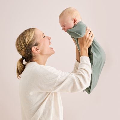 Love To Dream SwaddleUp™ Stage 1 Deep Olive Small 1.0 TOG
