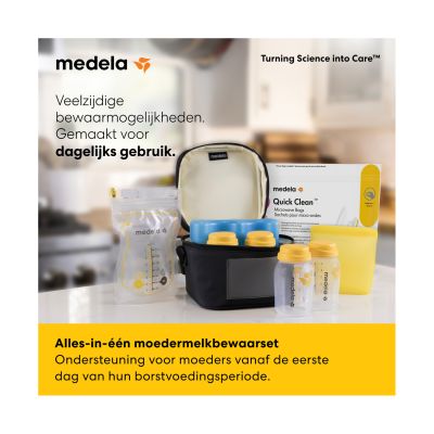 Medela Moedermelkbewaarset - Alles-in-één Medela Moedermelkbewaarset - Alles-in-één