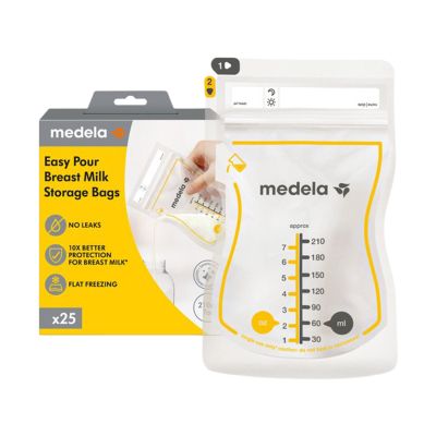 Medela Moedermelkbewaarzakjes Met Schenktuit 210ml 25st