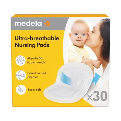 Medela Zoogcompressen Ultra Ademend (30 stuks)