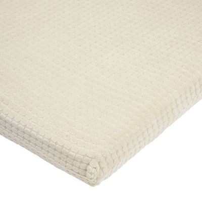 Meyco Deluxe Jacquard Pebble Boxmatrashoeslaken - 75 x 95 cm - Soft Sand Meyco Deluxe Jacquard Pebble Boxmatrashoeslaken - 75 x 95 cm - Soft Sand