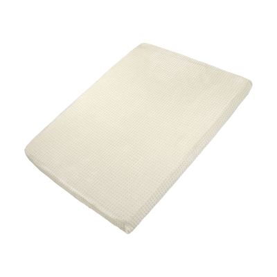 Meyco Deluxe Jacquard Pebble Boxmatrashoeslaken - Soft Sand