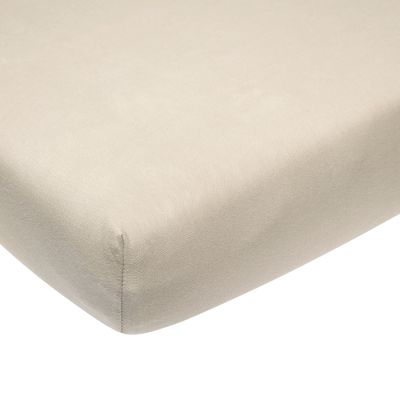 Meyco Hoeslaken Boxmatras Jersey Sand 75 x 95 cm