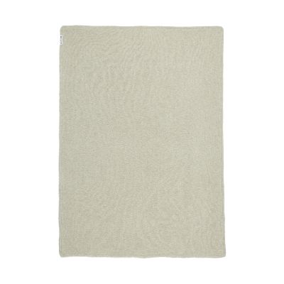 Meyco Ledikantdeken Knit Basic Sand Melange Teddy 100x150cm Meyco Ledikantdeken Knit Basic Sand Melange Teddy 100x150cm