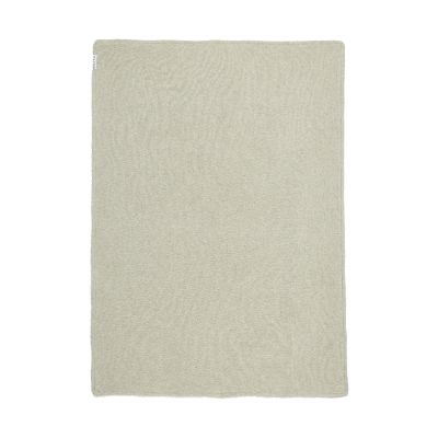 Meyco Wiegdeken Knit Basic Sand Melange Teddy 75x100cm Meyco Wiegdeken Knit Basic Sand Melange Teddy 75x100cm
