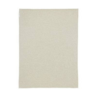 Meyco Ledikantdeken Knit Basic Sand Melange 100x150cm Meyco Ledikantdeken Knit Basic Sand Melange 100x150cm