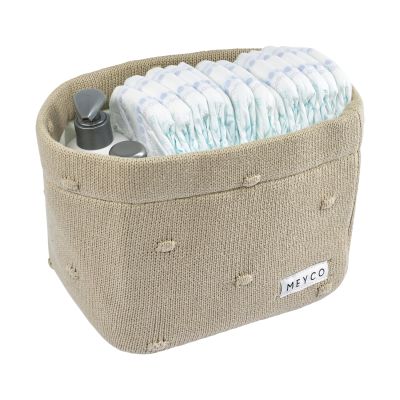 Meyco Commodemand M Mini Knots Sand Meyco Commodemand M Mini Knots Sand