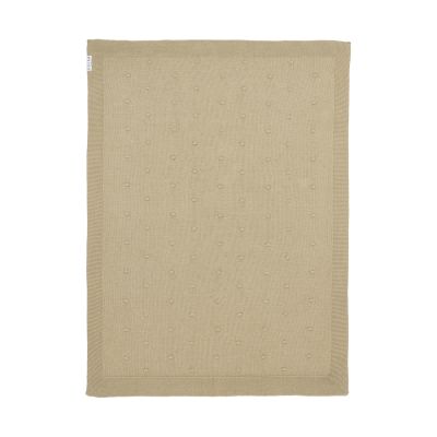 Meyco Wiegdeken Mini Knots Sand 75x100cm Meyco Wiegdeken Mini Knots Sand 75x100cm