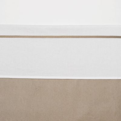 Meyco Wieglaken Wit Met Bies 75 x 100 cm
