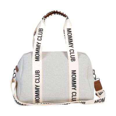 Childhome Mommy Club Verzorgingstas Signature Canvas Off White