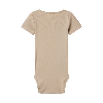 Name It Kab Button Korte Mouw Romper - Mt. 56 - Pure Cashmere