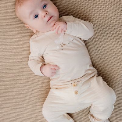 Little Dutch Broek - Maat 56 - Creme Little Dutch Broek - Maat 56 - Creme