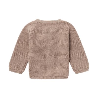 Noppies Vest Knit Naga Taupe Melange  maat 50