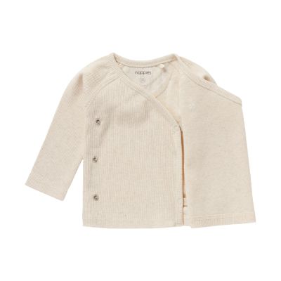 Noppies T-Shirt Overslag Rib Nanyuki Oatmeal 50 Noppies T-Shirt Overslag Rib Nanyuki Oatmeal 50