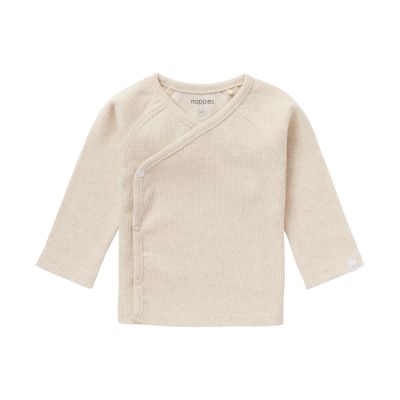 Noppies T-Shirt Overslag Rib Nanyuki Oatmeal  56