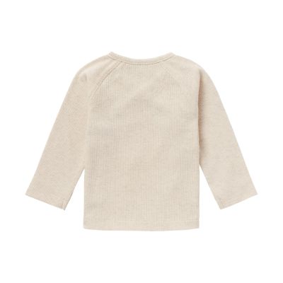 Noppies T-Shirt Overslag Rib Nanyuki Oatmeal  56