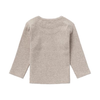 Noppies T-Shirt Rib Natal Taupe Melange  62