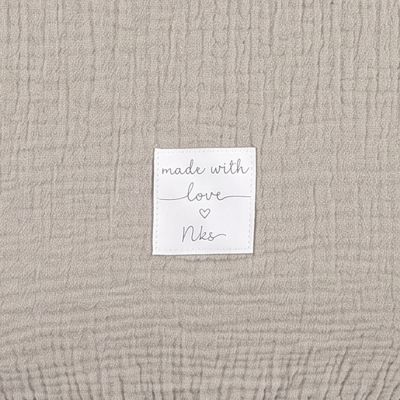Noukie's Aankleedkussenhoes - 45 x 67 cm - Hydrofiel - Beige Noukie's Aankleedkussenhoes - 45 x 67 cm - Hydrofiel - Beige