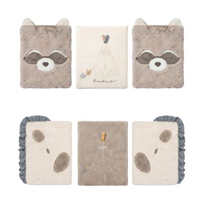 Noukie's Raku, Lino & Pico Bed- en Boxhekbeschermers - 6 Stuks - Beige Noukie's Raku, Lino & Pico Bed- en Boxhekbeschermers - 6 Stuks - Beige