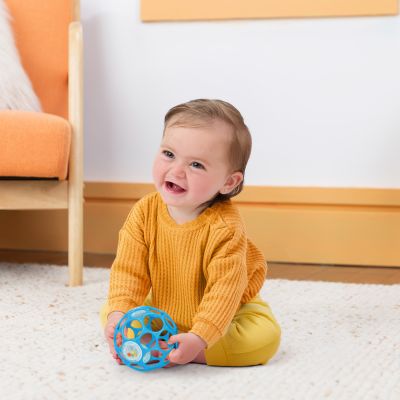 Oball Rammelaar - Easy-Grasp Toy - Lichblauw 