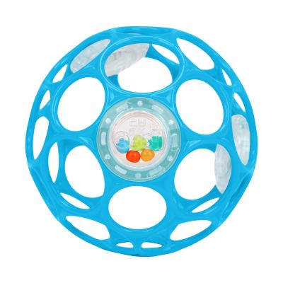 Oball Rammelaar - Easy-Grasp Toy - Lichblauw