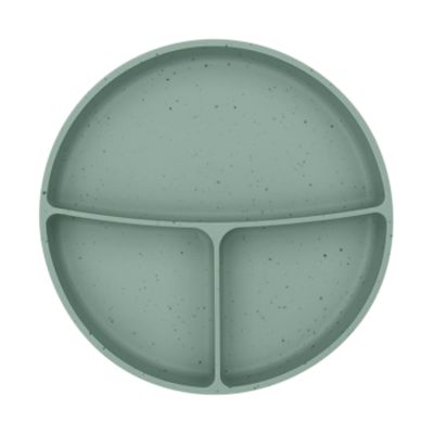 Kikkaboo Bord Met Vakken - Platina Siliconen