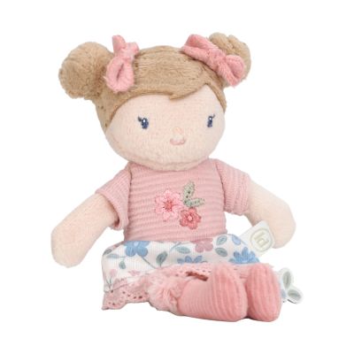 Little Dutch Knuffelpop Rosa - 10 cm Little Dutch Knuffelpop Rosa - 10 cm