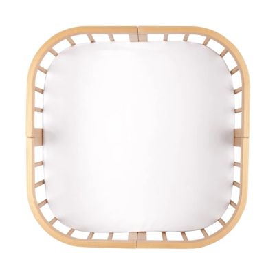 Waldin W2 Combibed 7-in-1 Hoeslakenset - White