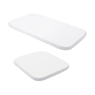 Waldin W2 Combibed 7-in-1 Hoeslakenset - White