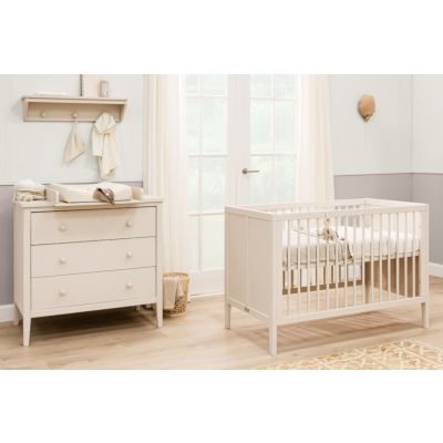 Bopita Ledikant 60 x 120 cm - Commode - Vieve - Dune