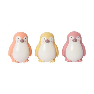 Speelgoedtopdeals Pinguïn Badspeelgoed - 4 Stuks - Bioplastic