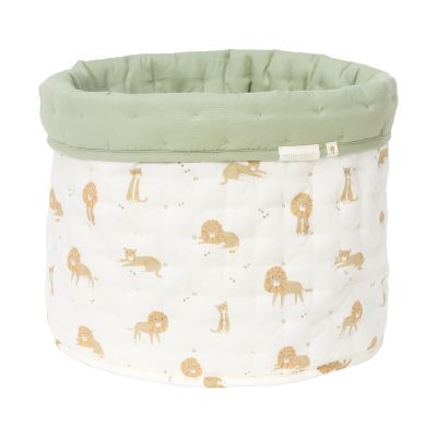 Little Dutch Safari Leo Opbergmand Medium - Groen Little Dutch Safari Leo Opbergmand Medium - Groen