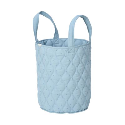 Little Dutch Pure Opbergmand Groot - Denim Blue Little Dutch Pure Opbergmand Groot - Denim Blue