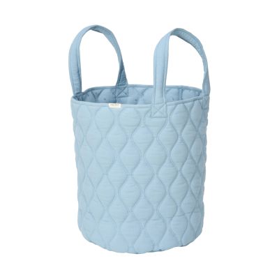 Little Dutch Pure Opbergmand Groot - Denim Blue Little Dutch Pure Opbergmand Groot - Denim Blue