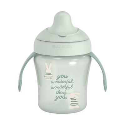 Suavinex Wonderland Leerbeker - 200 ML - Konijn Groen Suavinex Wonderland Leerbeker - 200 ML - Konijn Groen