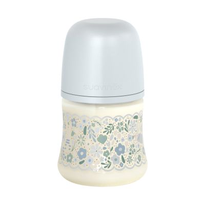 Suavinex Wonderland XS Pro Fles - Speen Maat S - 150 ML - Liberty Blauw Suavinex Wonderland XS Pro Fles - Speen Maat S - 150 ML - Liberty Blauw