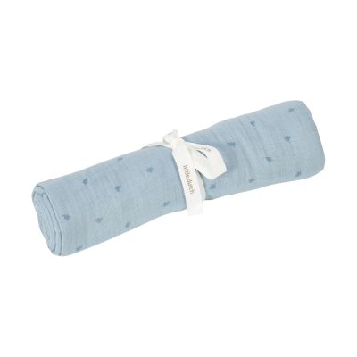 Little Dutch Pure Swaddle Doek XL - Hydrofiel - 120 x 120 cm