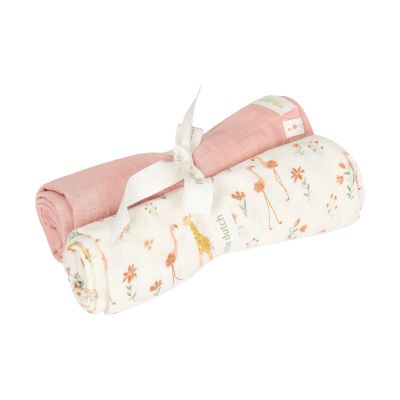 Little Dutch Omslagdoek 2 Stuks - 70 x 70 cm