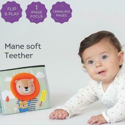 Taf Toys Babyboekje Tummy-Time Savannah Taf Toys Babyboekje Tummy-Time Savannah