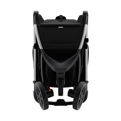 Thule Spring Stroller Aluminium Inclusief Canopy Grey Melange Thule Spring Stroller Aluminium Inclusief Canopy Grey Melange