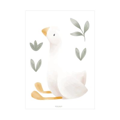 Little Dutch Muurstickers - Little Goose - 3 vellen Little Dutch Muurstickers - Little Goose - 3 vellen