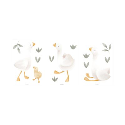 Little Dutch Muurstickers - Little Goose - 3 vellen Little Dutch Muurstickers - Little Goose - 3 vellen