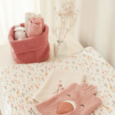 Little Dutch Flamingo Washandjes Set - Roze Little Dutch Flamingo Washandjes Set - Roze