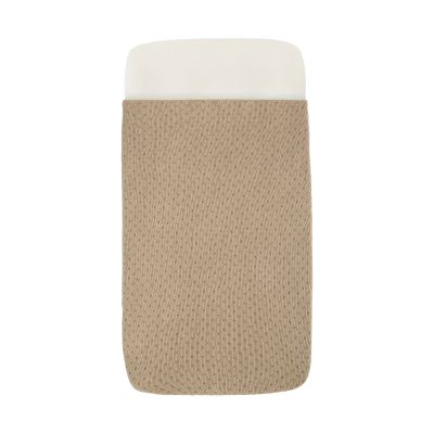Witlof For Kids Gebreide Deken - 60 x 120 cm - Soft Sand / Urban Taupe